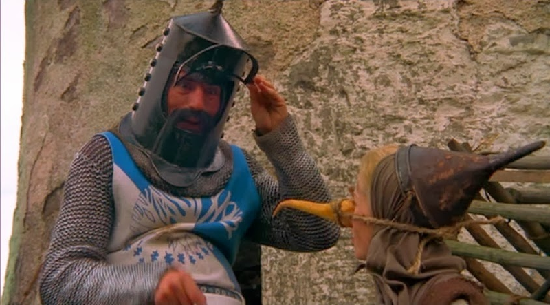 At least no one suggested building a bridge out of the accued. (Screenshot: Monty Python And The Holy Grail)